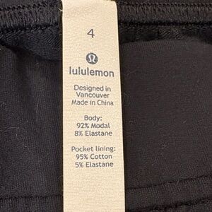 lululemon athletica Black Track Pants